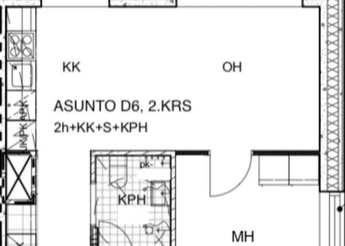 Huoneisto Tunturinlaita D6 Levi